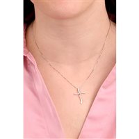 Halskette Comete Dame Croci in Gold Diamante GLB 1558 - GLB 1558